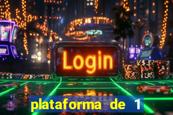 plataforma de 1 real fortune tiger